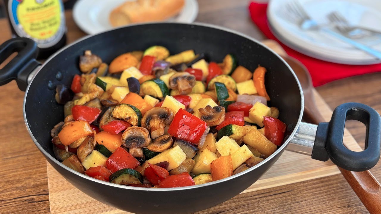 BERENJENAS con POLLO  o QUESO | VERDURAS SALTEADAS | recetas de comida  Keto