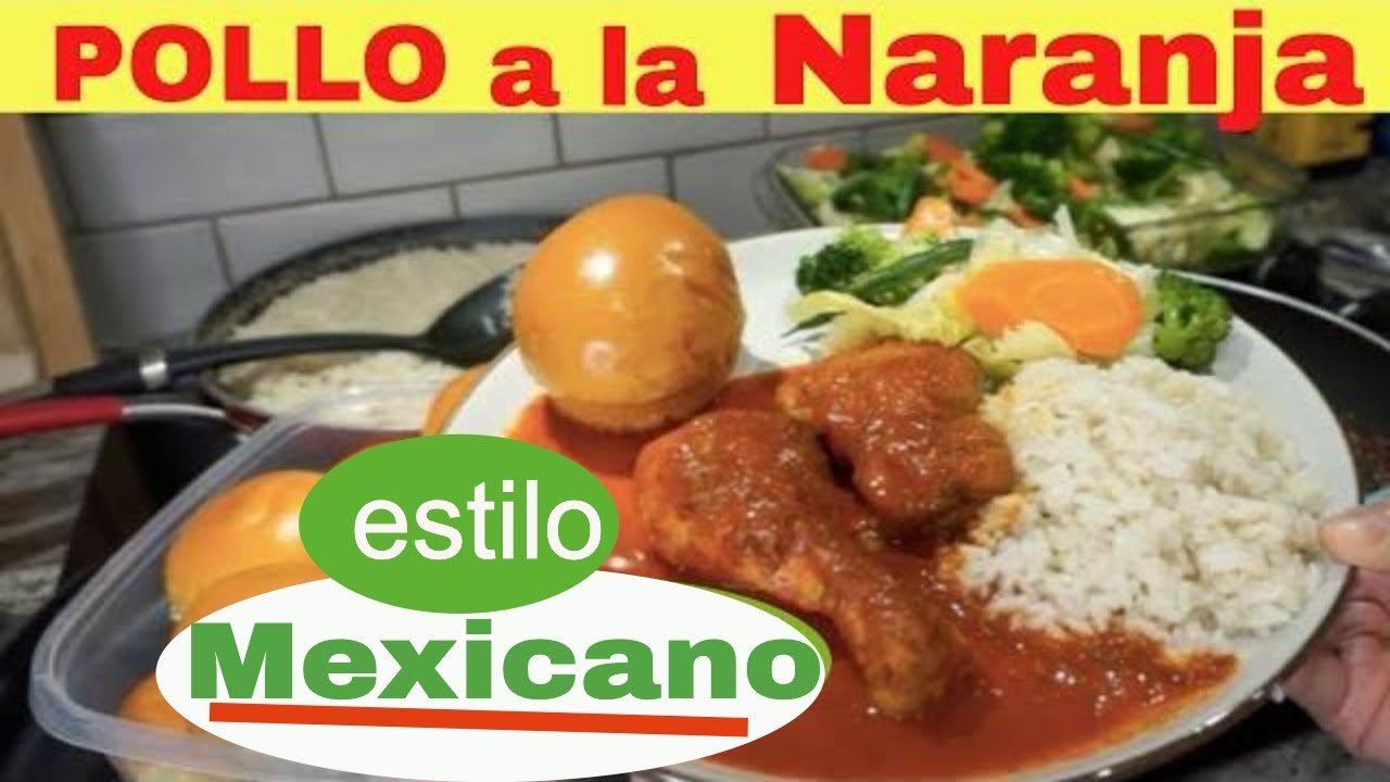 Pollo a la Naranja   DELICIOSO y JUGOSO 🍊  receta a la  Mexicana  y bien fácil!