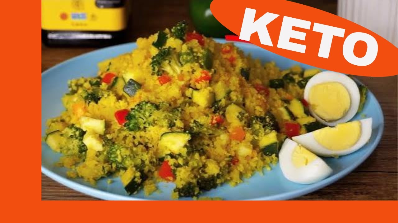 Cómo Hacer ARROZ de COLIFLOR con VERDURAS 🥦 para un rico  Almuerzo Comida o cena