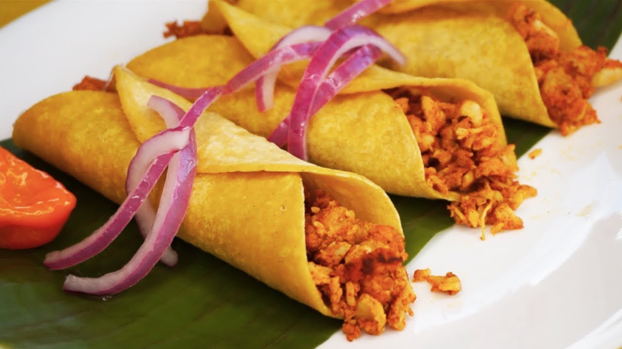 TACOS DE PESCADO  ADOBADO  ESTILO PIBIL  receta paso a paso