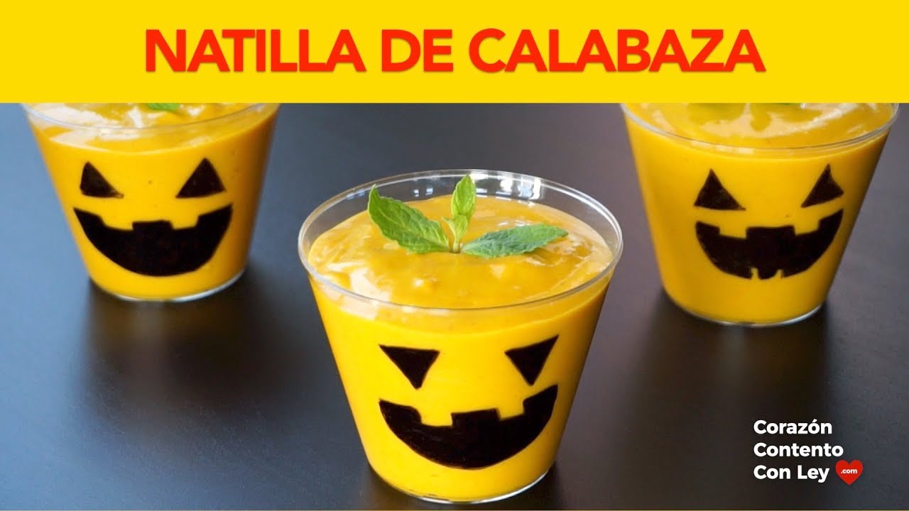 NATILLA DE CALABAZA ~ Corazón Contento con Ley