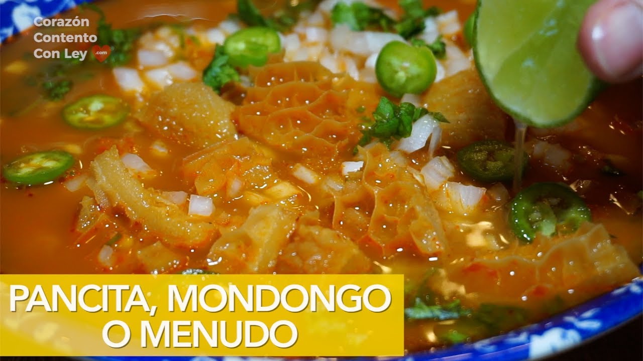 Pancita o Menudo de Res ~CANTIDADES EN LA CAJITA DE INFORMACIÓN