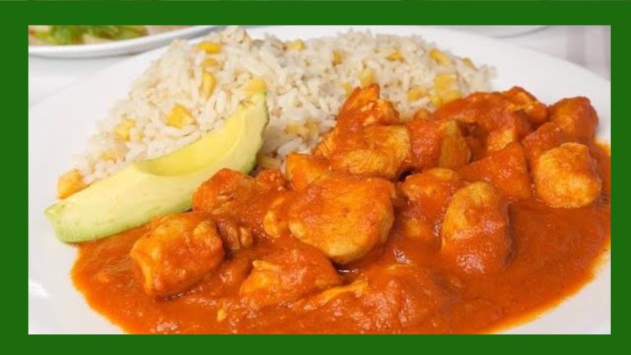 RECETA de POLLO a la  DIABLA 🌶  🍗 cómo hacer pollo a la diabla + cómo hacer arroz con elote