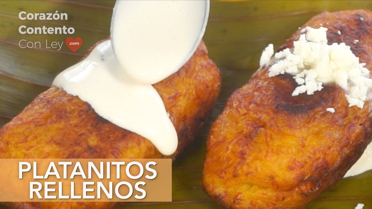 PLATANITOS RELLENOS  DE QUESO ~  Rellenitos de plátano CANTIDADES EN LA CAJITA DE INFORMACIÓN