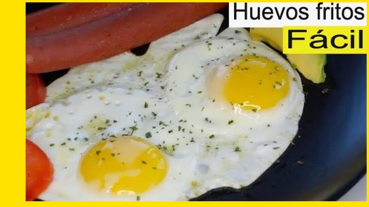 Cómo hacer HUEVOS fritos  FACIL   desayuno  keto   | TIPS