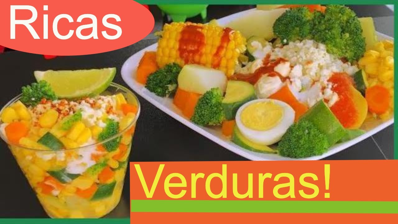 A disfrutar  unas ricas Verduras! 😋 y Esquites con Verduras🌽 Qué rica manera de comer verduras!