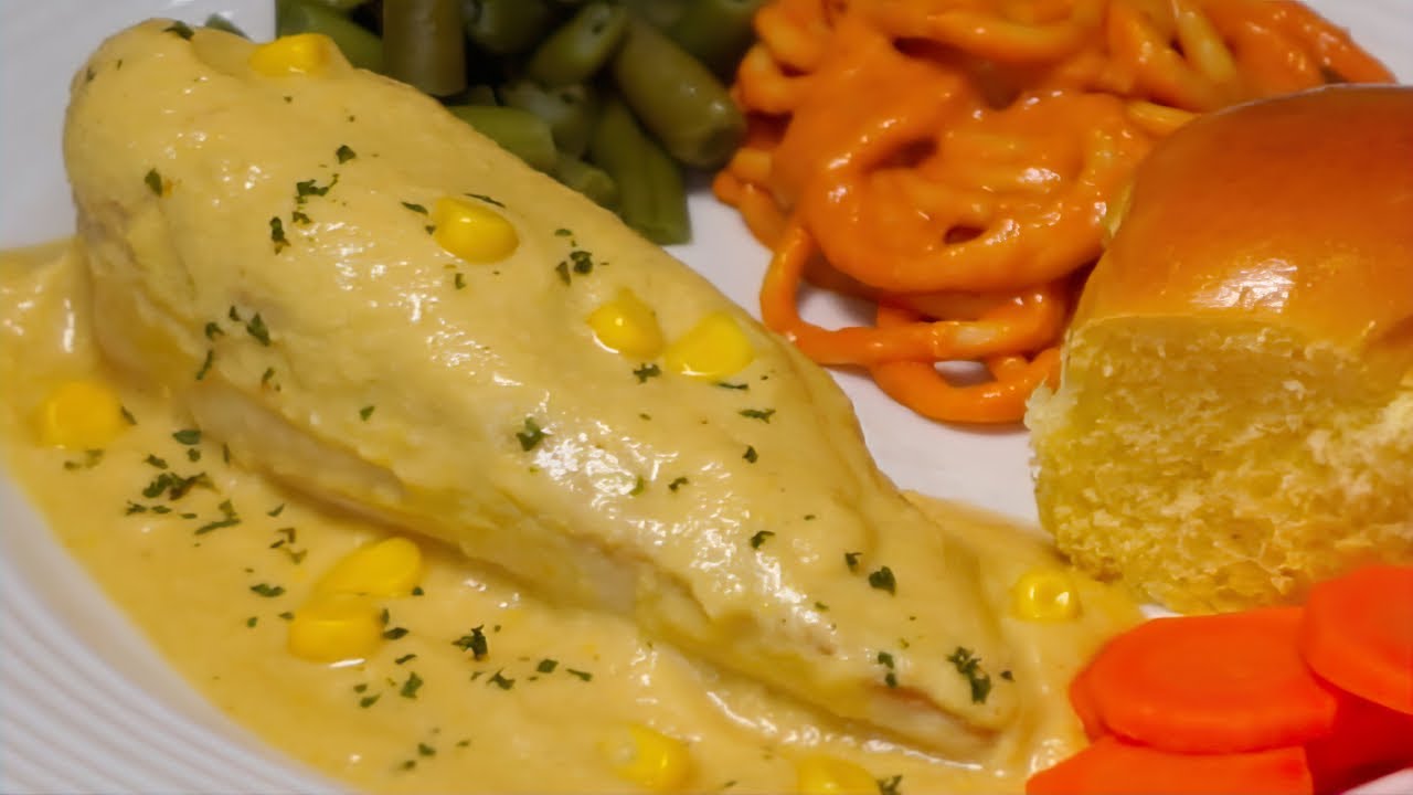 PECHUGAS en SALSA de ELOTE