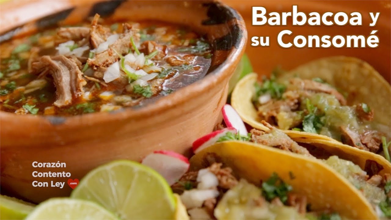 CÓMO HACER BARBACOA, TACOS Y SU  CONSOMÉ  |  CANTIDADES EN LA CAJITA DE INFORMACIÓN