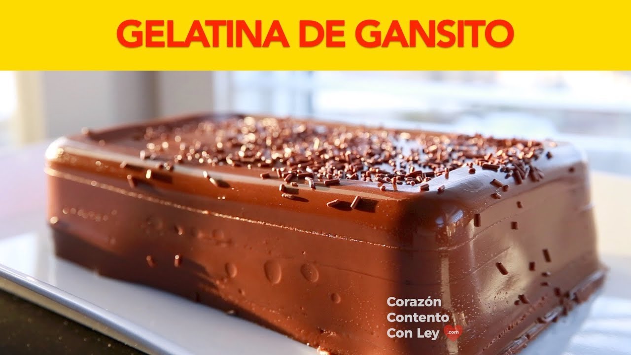 GELATINA DE GANSITO ~ Corazón Contento con Ley