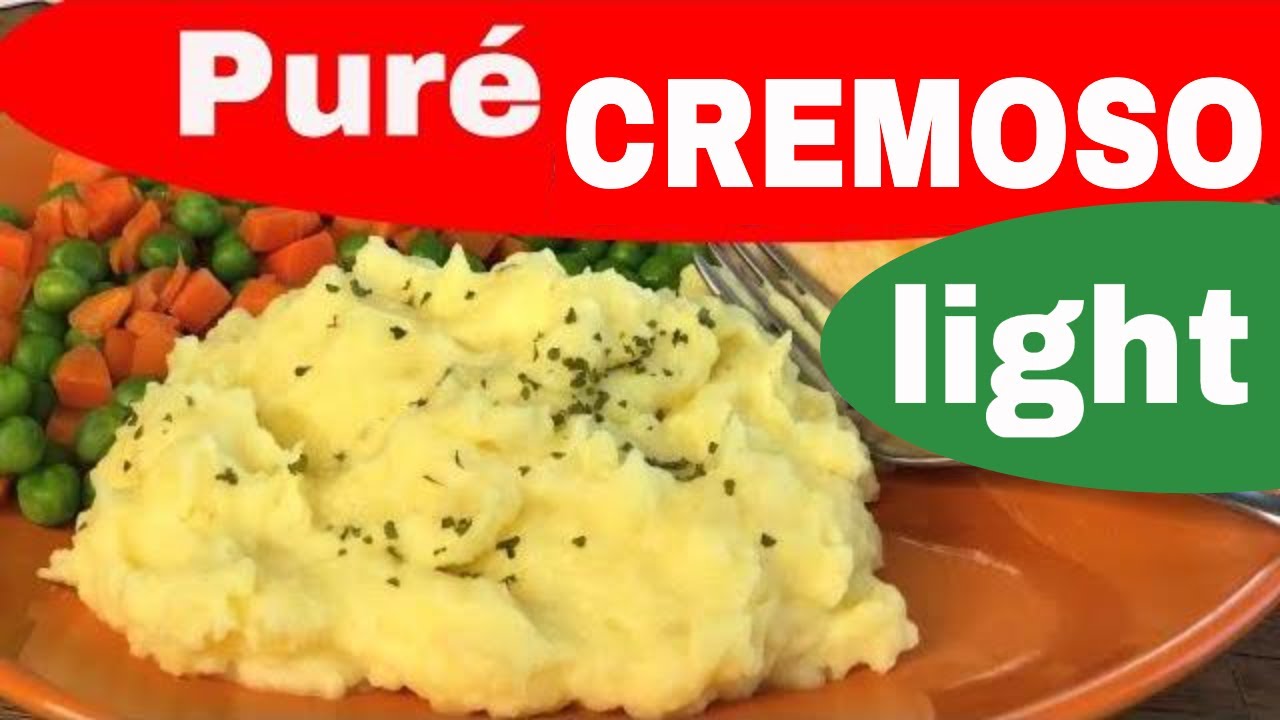PURE de  PAPA LIGHT  | Truco Secreto para que el puré de papa quede Cremoso y Delicioso!