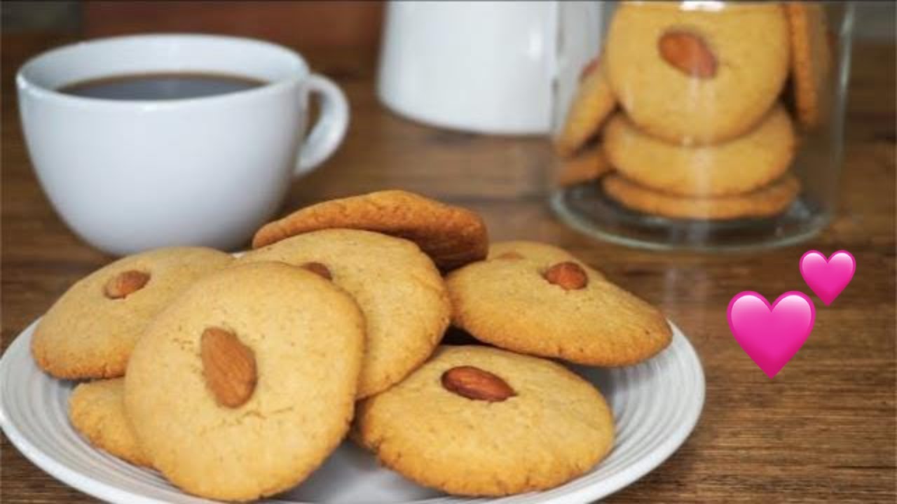 GALLETAS de ALMENDRAS ⎮ Receta Casera de Galletas Sin Azúcar, Sin Harina |  Postre KETO