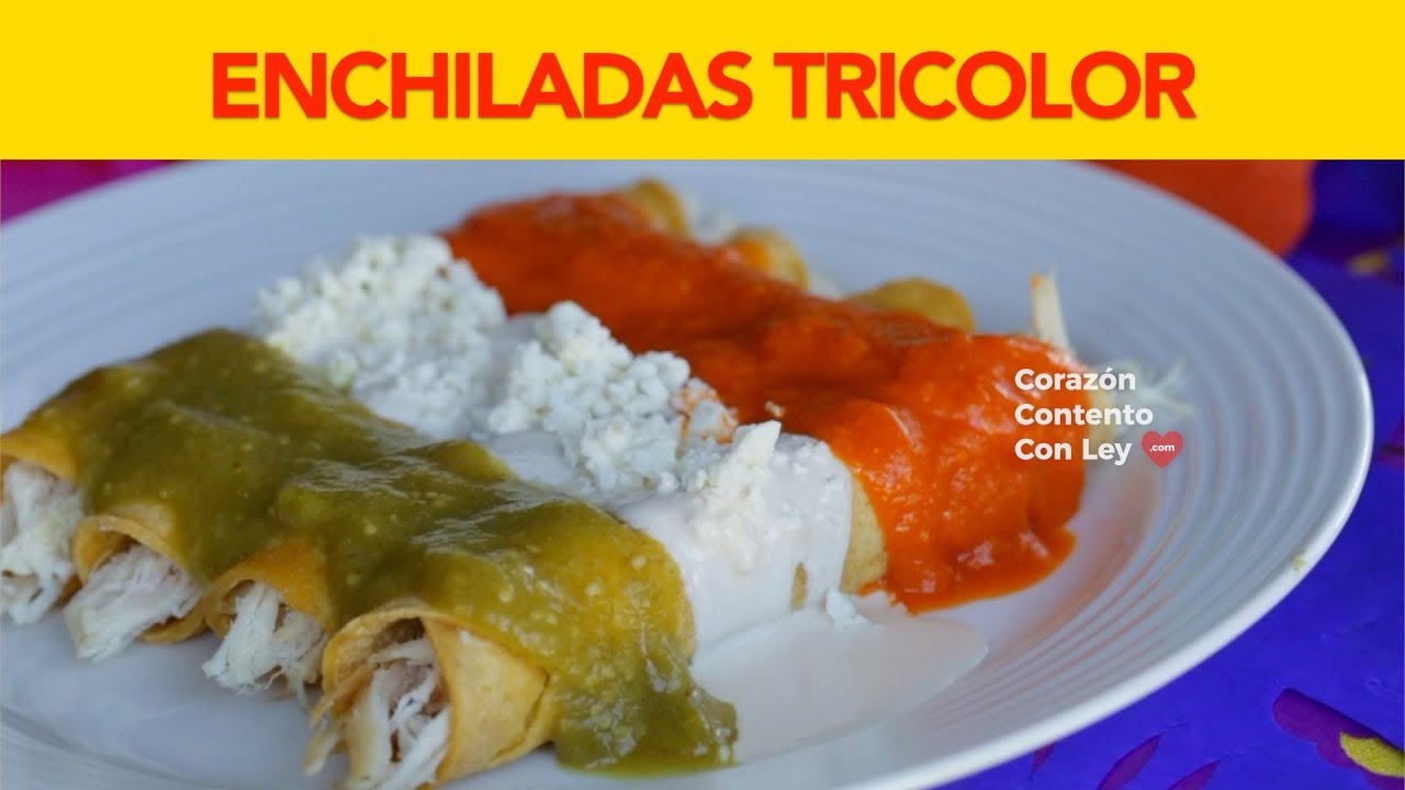 Tacos  Tricolor  de Pollo  - CANTIDADES EN LA CAJITA DE INFROMZIÓN