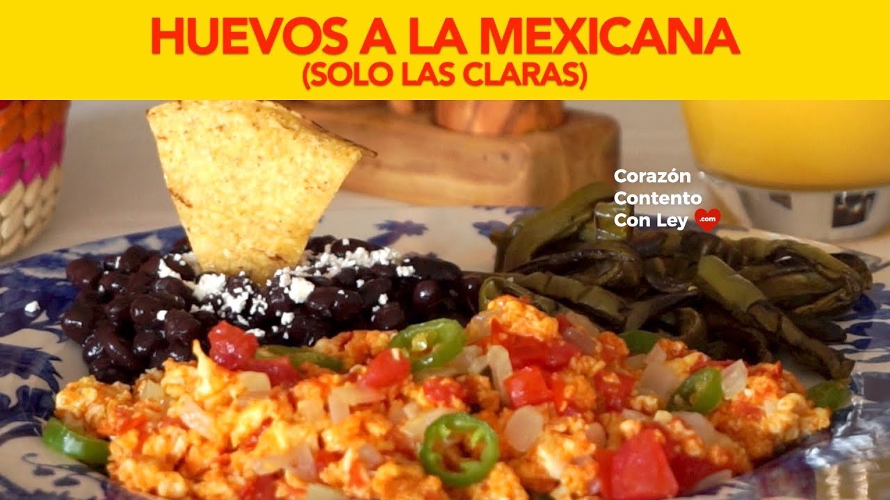 Huevos a la Mexicana  (Solo las claras)