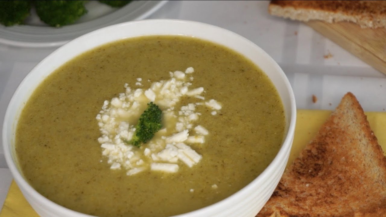 SOPA de  DE BRÓCOLI SIN HARINA, SIN GLUTEN  🥦     baja en carbohidratos keto