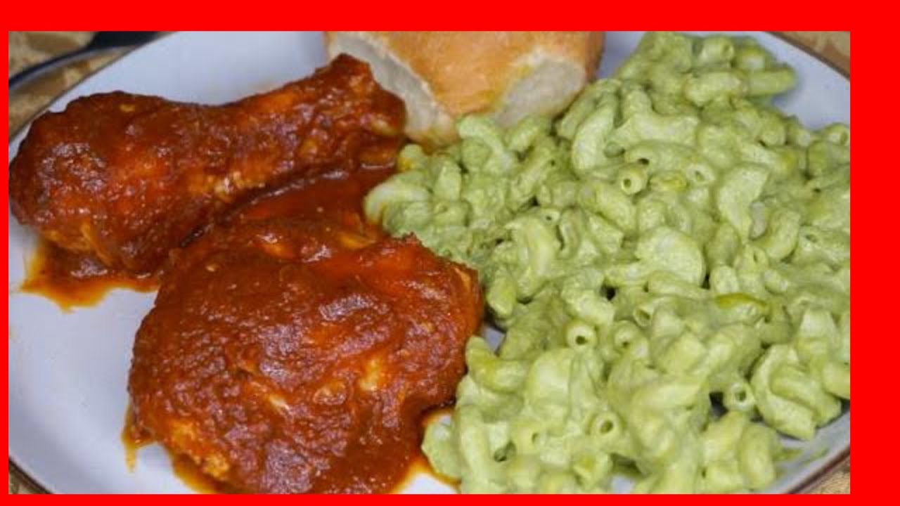 POLLO A LA COCA COLA RECETA FÁCIL Y DELICIOSA      +. coditos con chile poblano