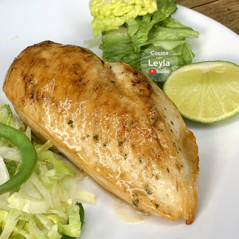 como asar pechuga de pollo en sarten jugosa y doradita
